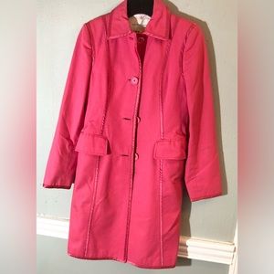 Hot pink Banana Republic coat-size XS-great condition